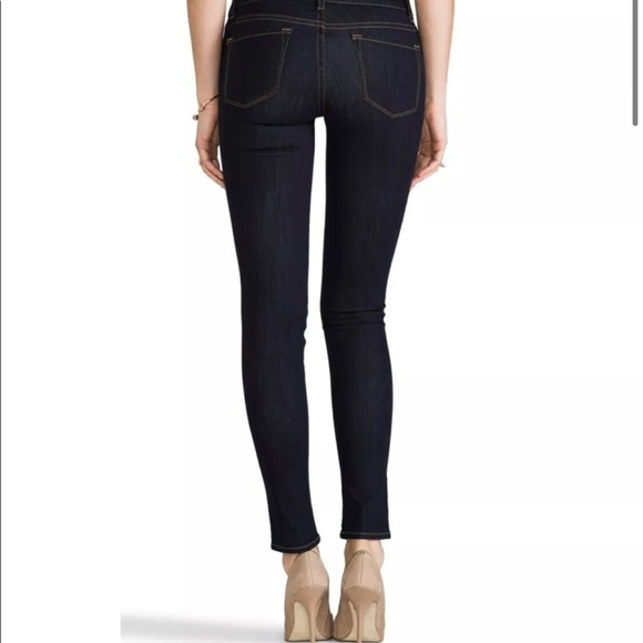 J.‎ Brand Midrise Super Skinny Jeans Leggings In Starless Dark Wash 30 - Picture 2 of 13